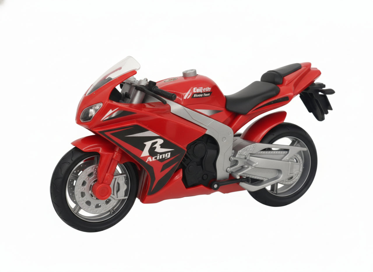 Rescue Team Inertia Racing Motorcycle Red