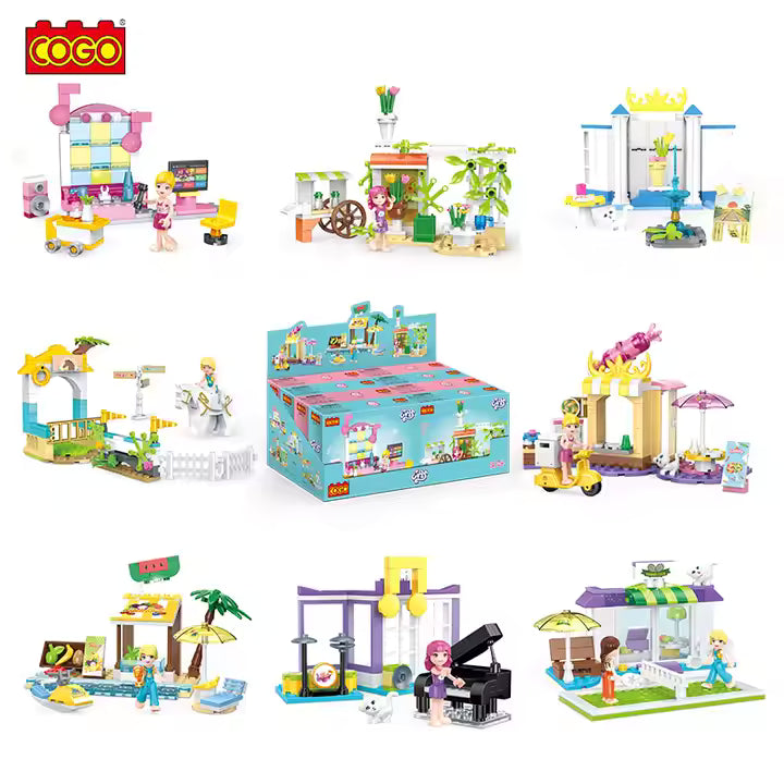 Cogo Building Block Set Series For Girls