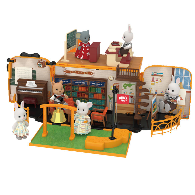 School Bus DollHouse