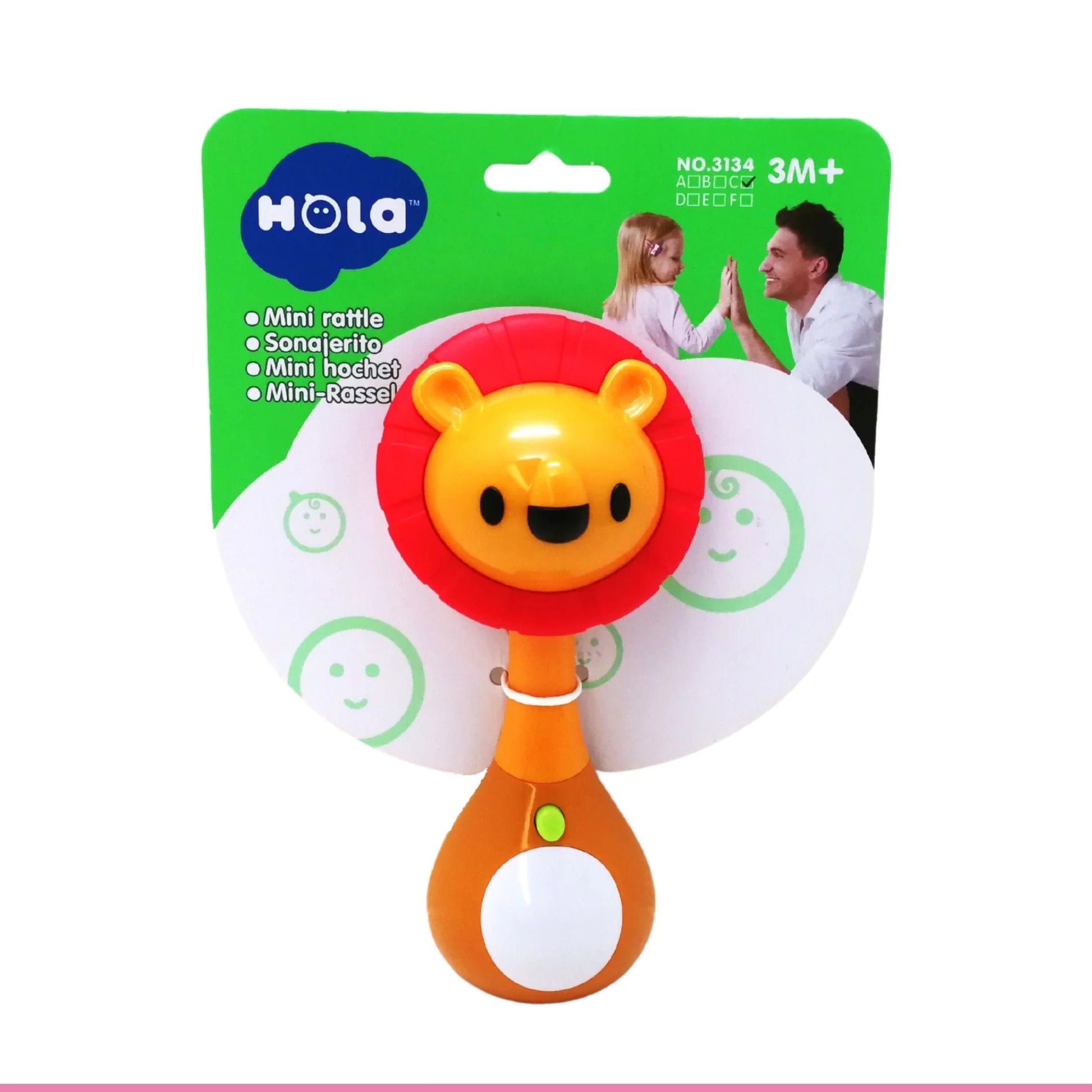 Hola Baby Toys Mini Rattle