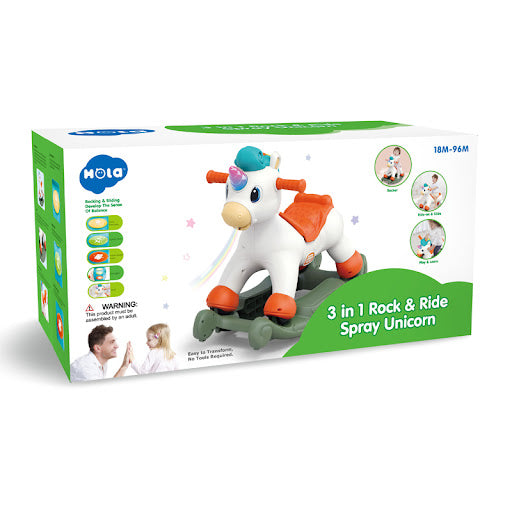 Unicorn Rocking Riding Horse Toy