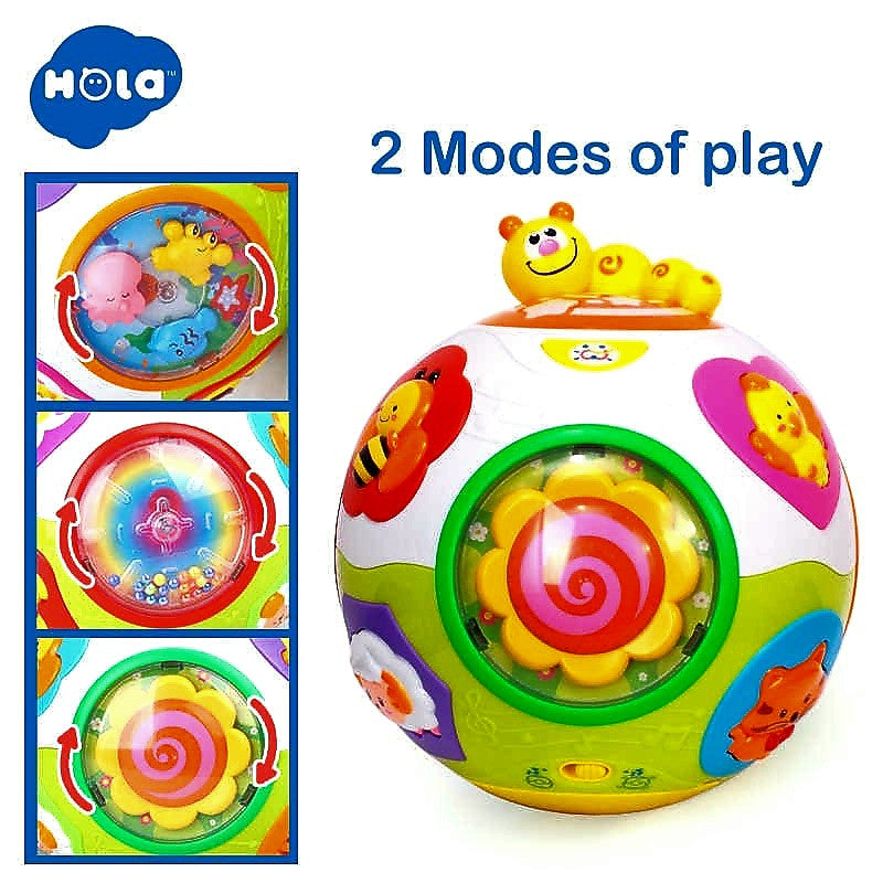 Hola Toys Electronic Catch-Me Activity Ball