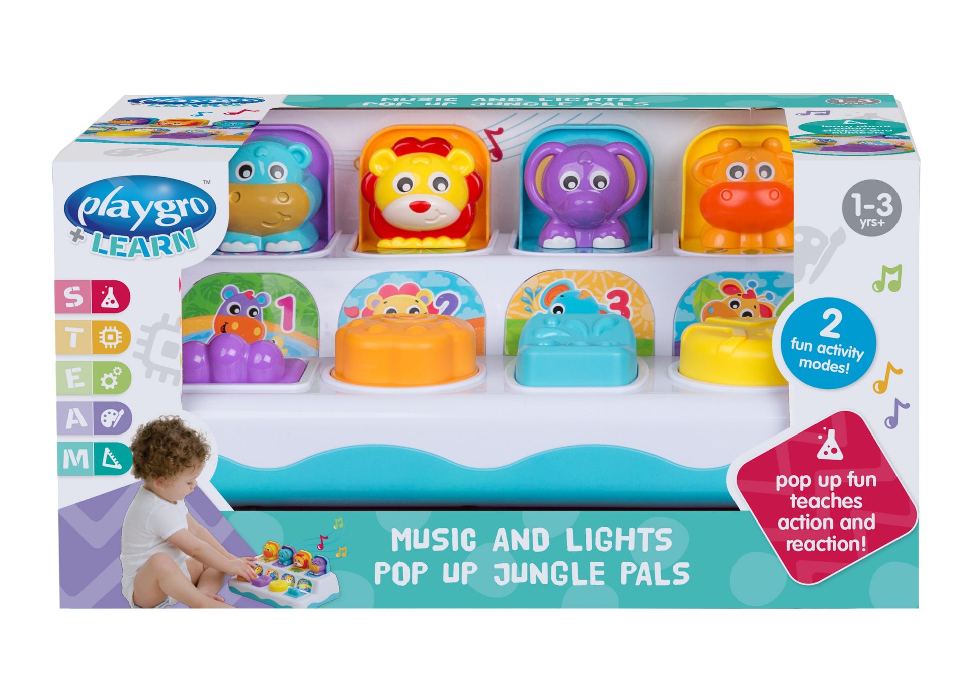 MUSIC AND LIGHTS POP UP JUNGLE PALS