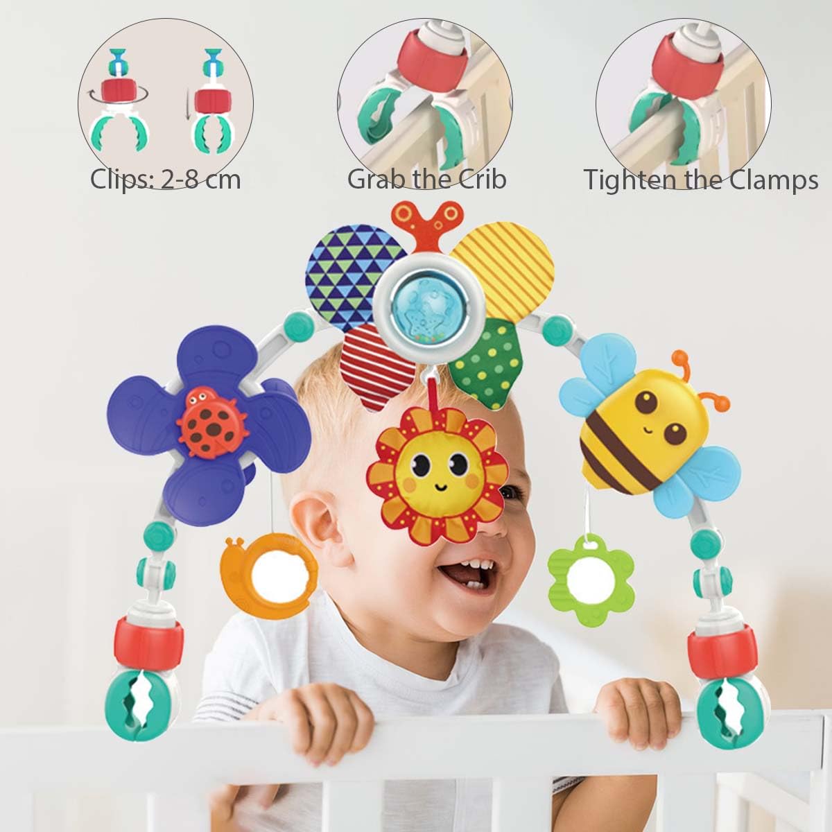 Eners Baby Play Arch & Crib Toys Activity Arch