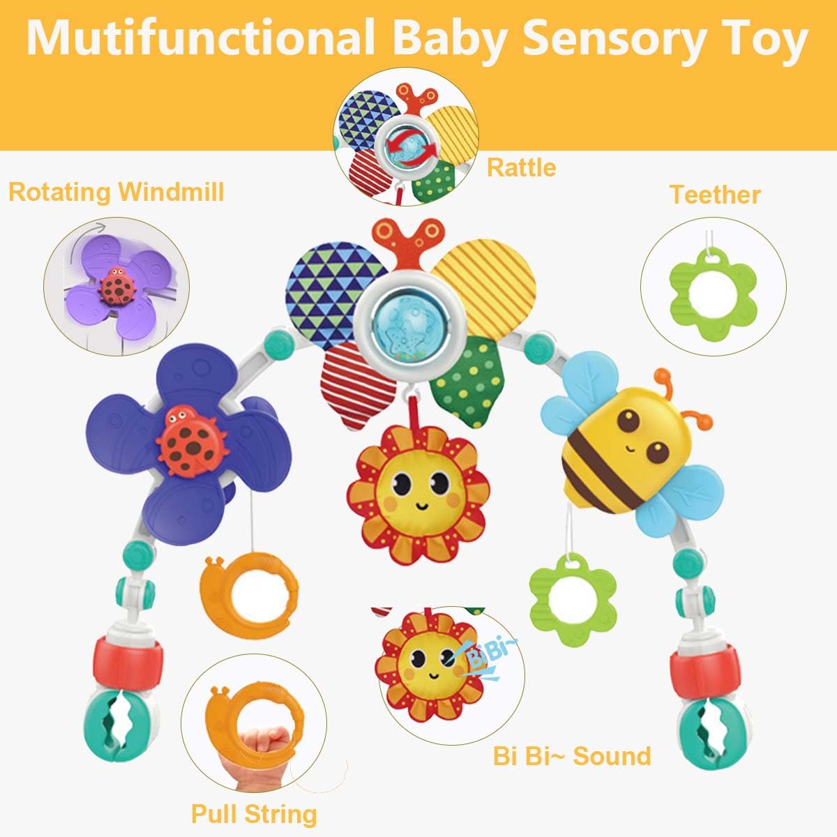 Eners Baby Play Arch & Crib Toys Activity Arch
