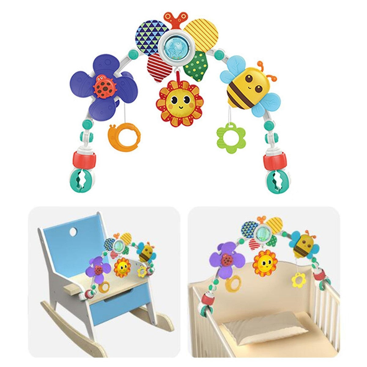 Eners Baby Play Arch & Crib Toys Activity Arch