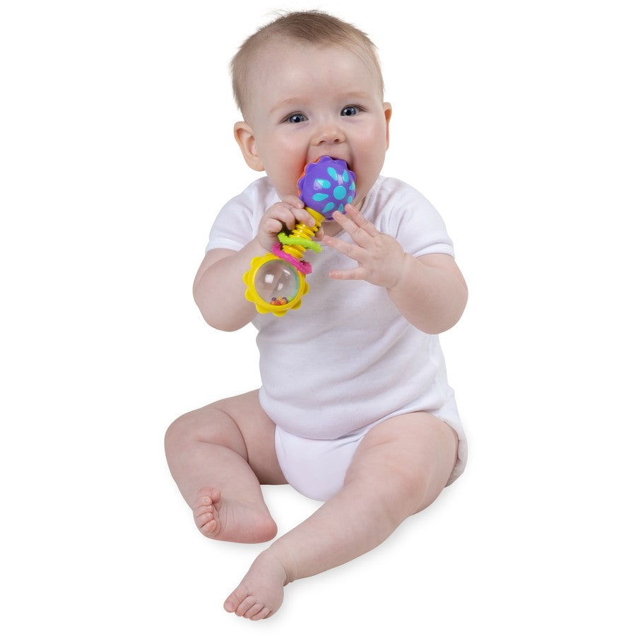 Twisting Barbell Rattle