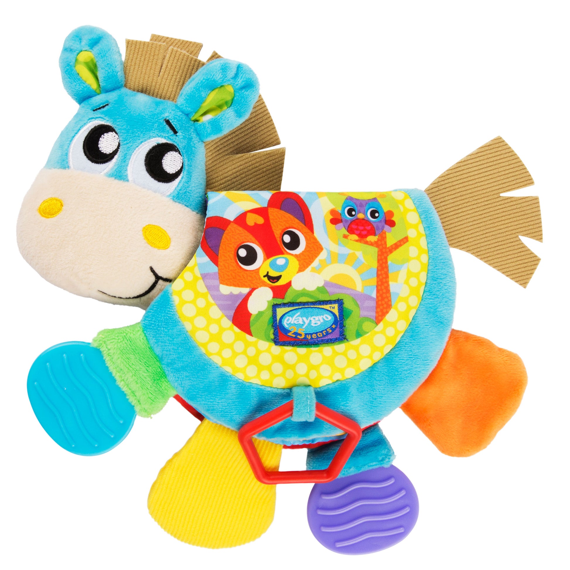 Musical Clip Clop Teether Book