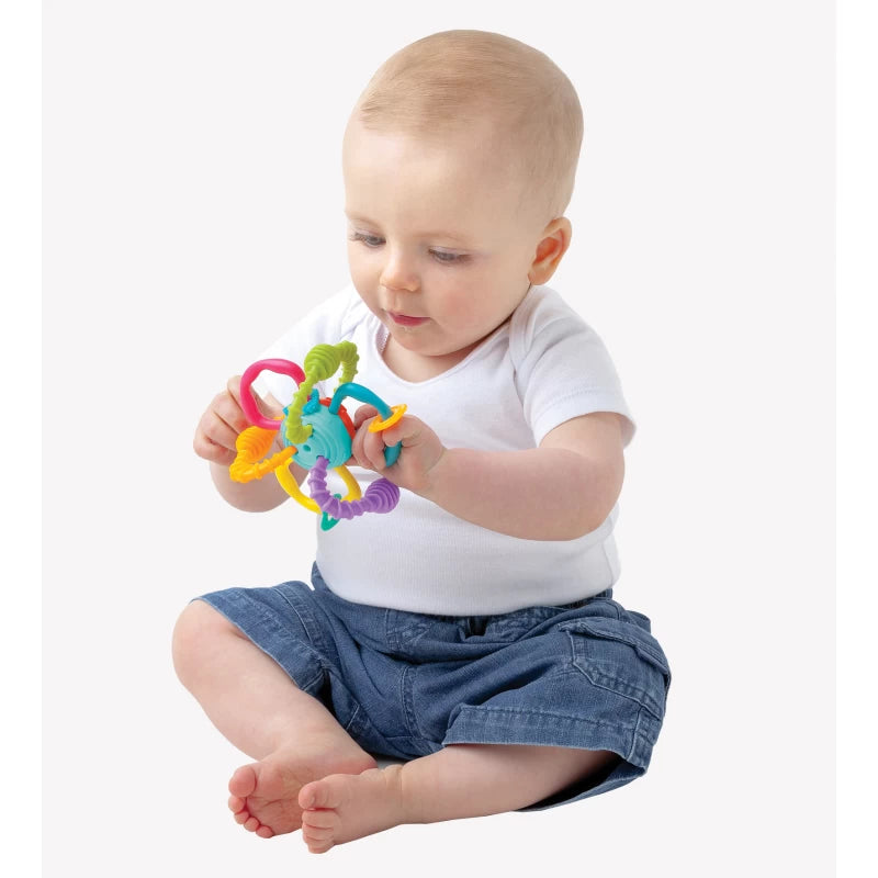 Bend and Twist Teething Rattle