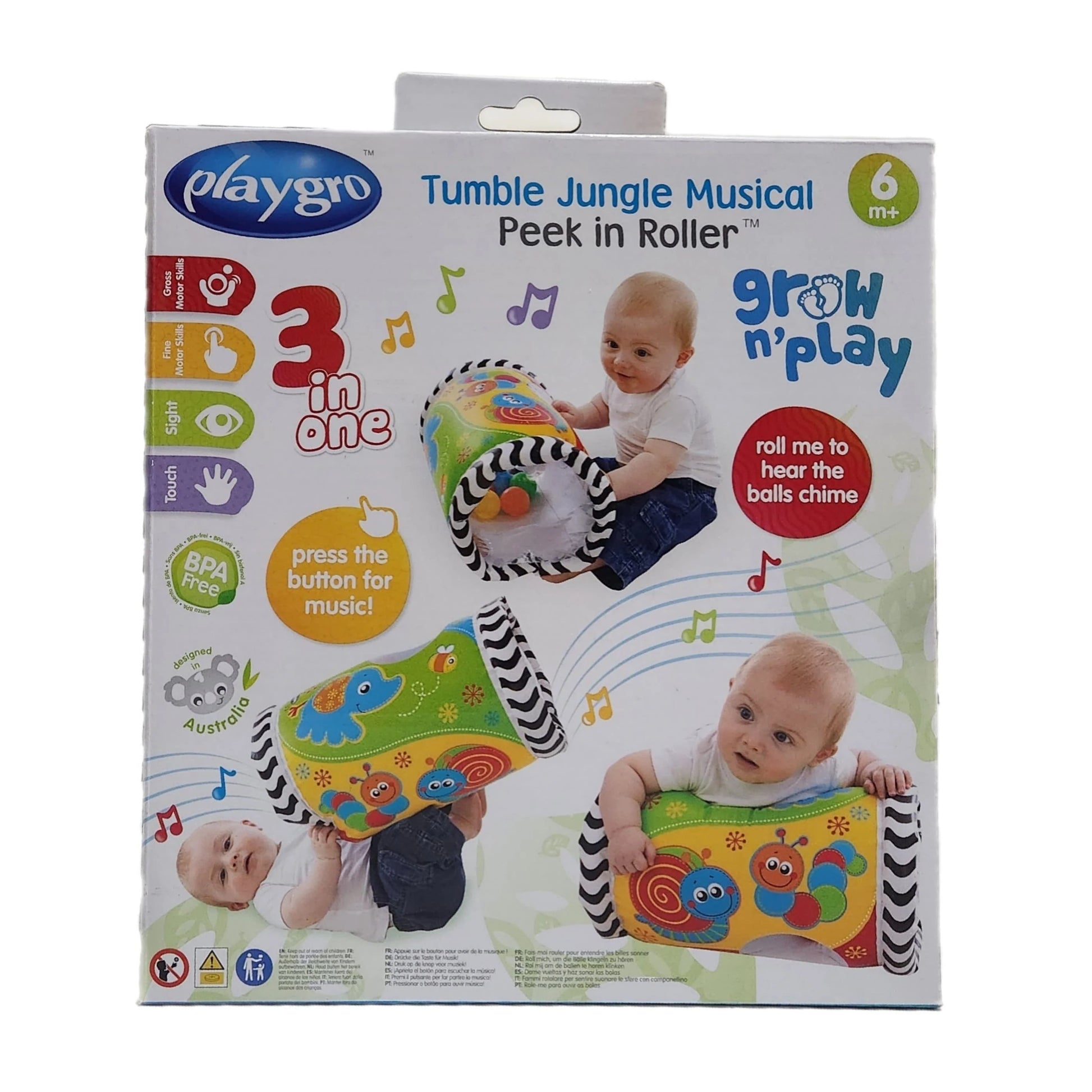 Tumble Jungle Musical Peek in Roller