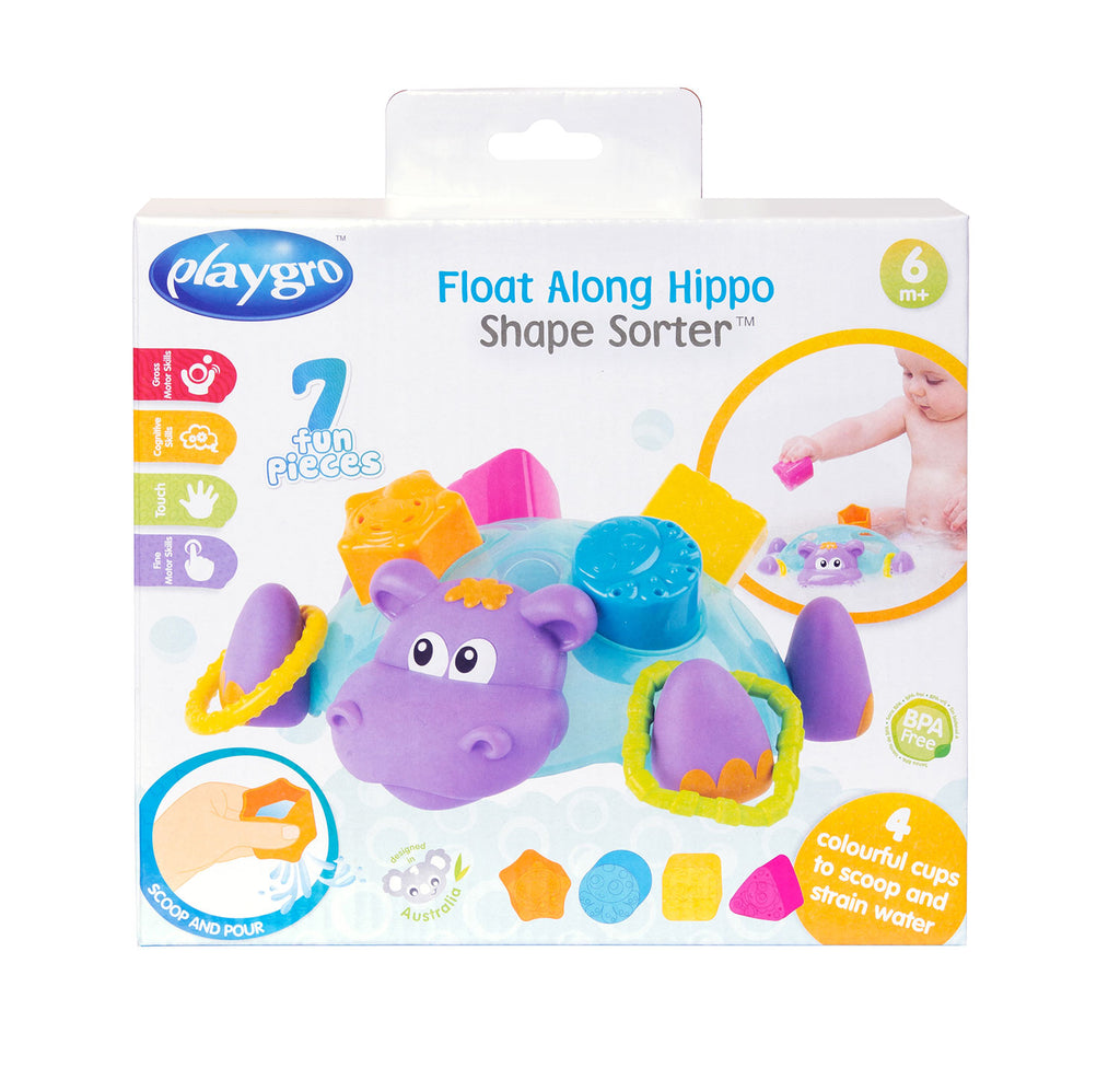 Float Along Hippo Shape Sorter