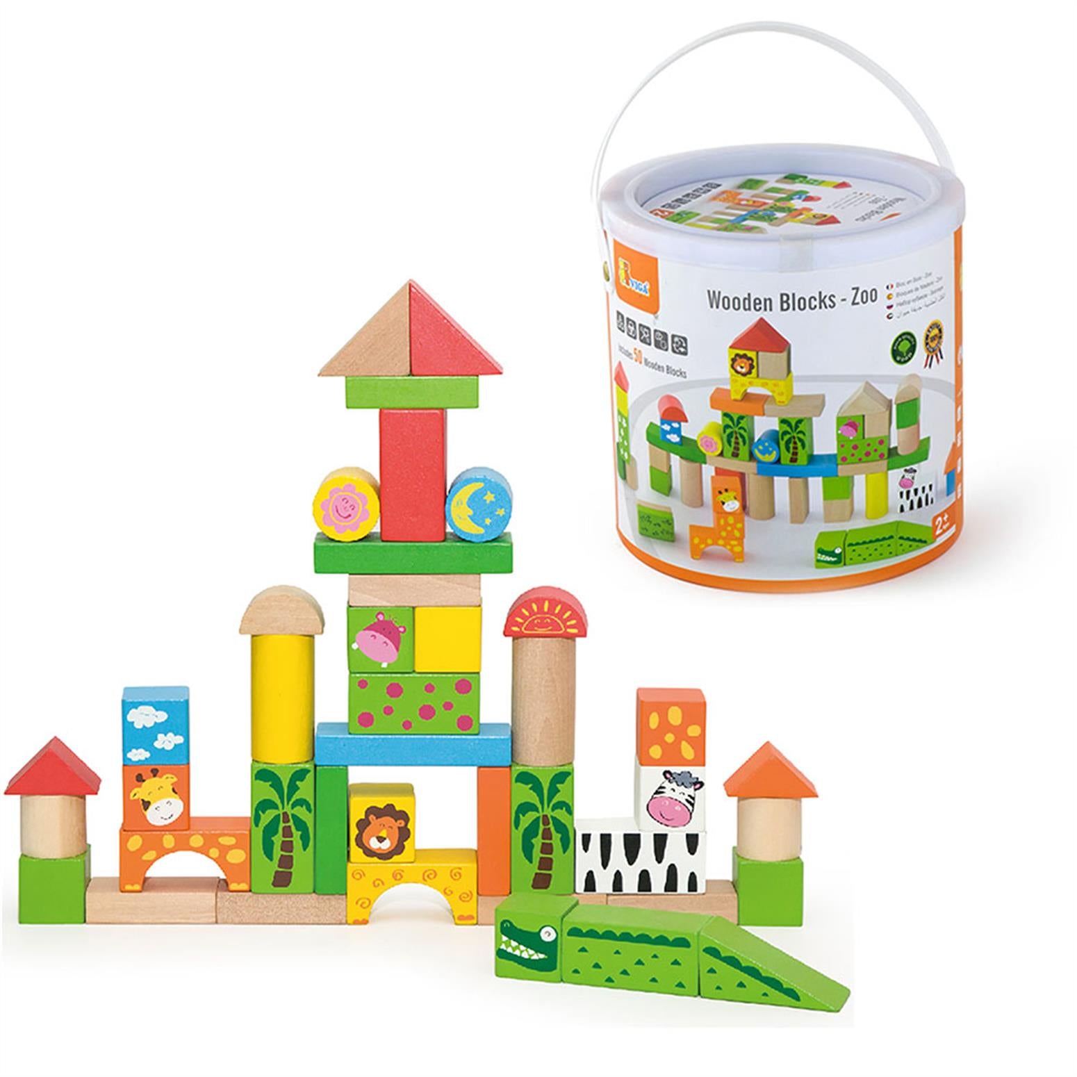 Wooden Blocks-Zoo