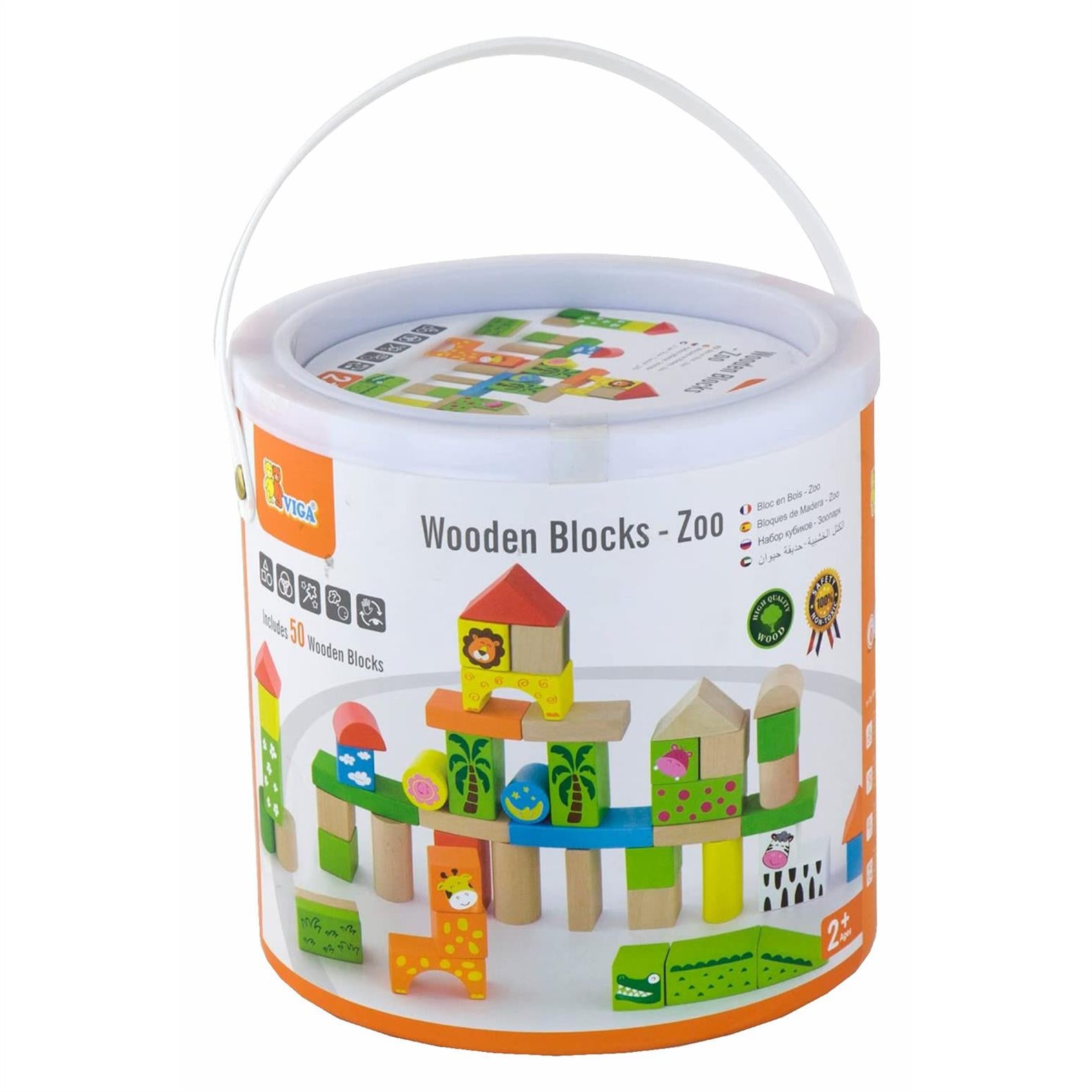 Wooden Blocks-Zoo