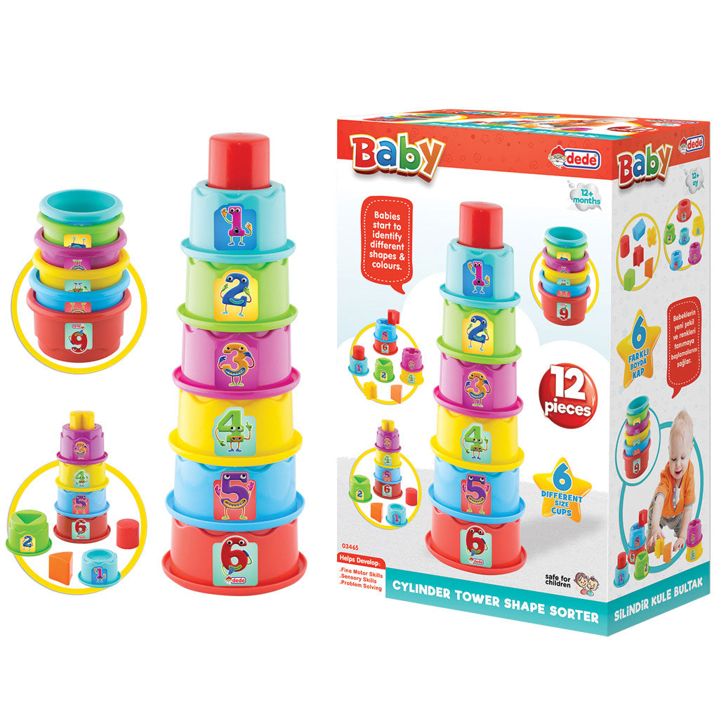 CYLINDER TOWER SHAPE SORTER