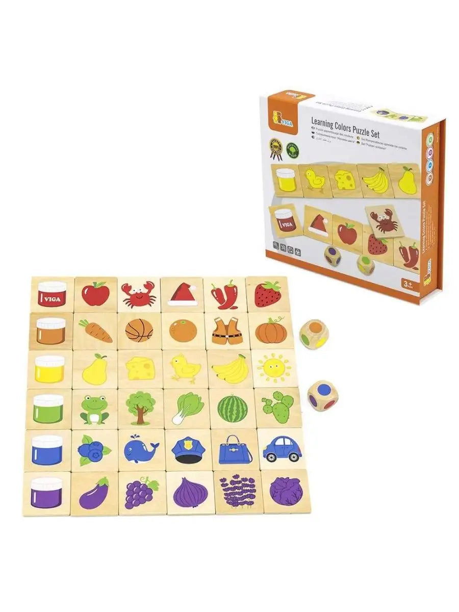 Learning Colors Puzzle Set
