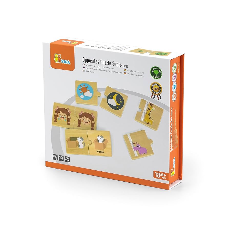 Opposites Puzzle Set (24 pcs)