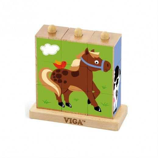 Stacking Cube Puzzle