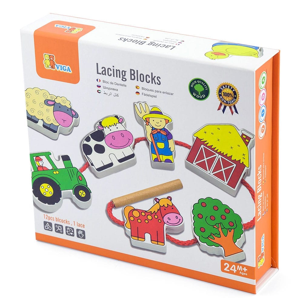 Lacing Blocks.