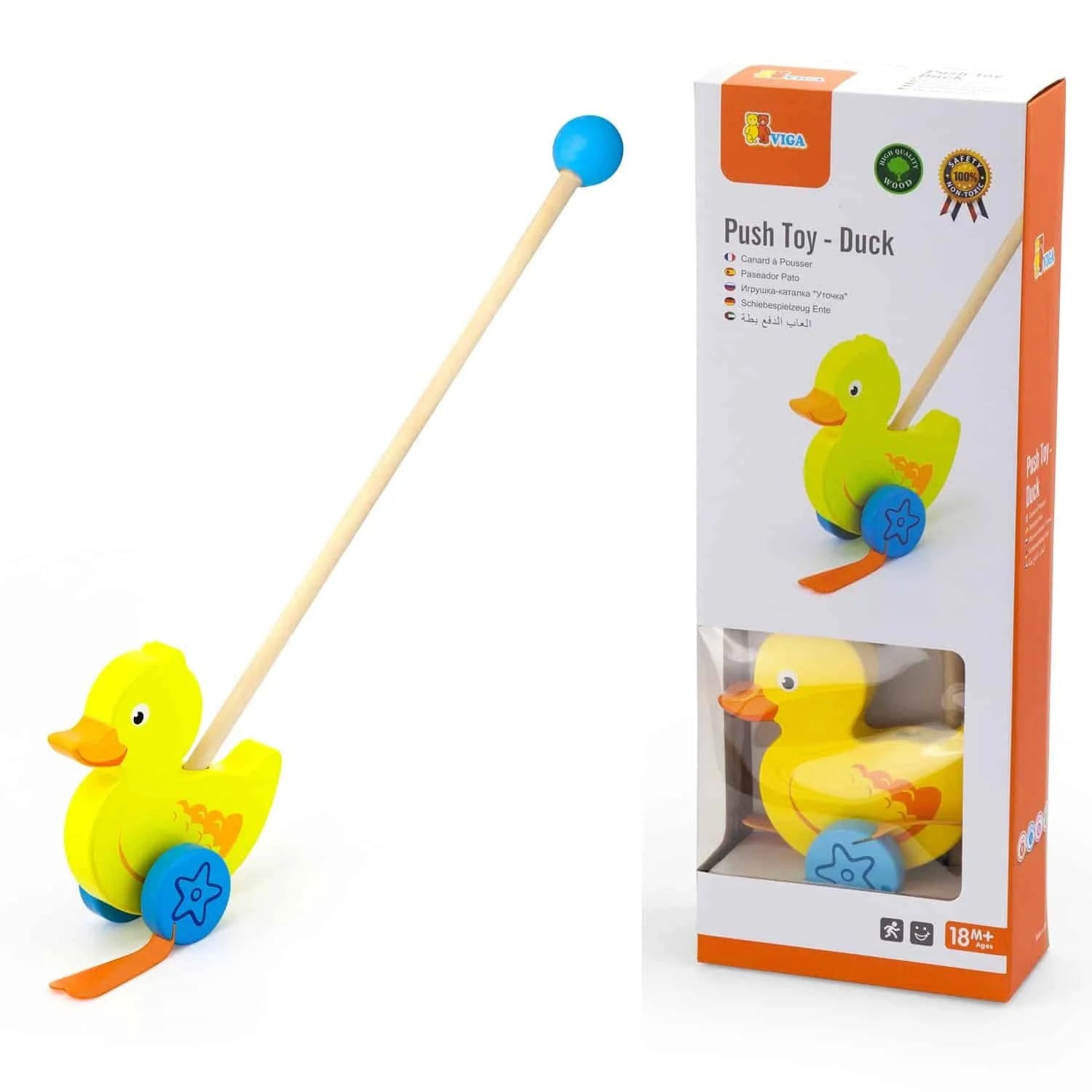 Push Toy - Duck
