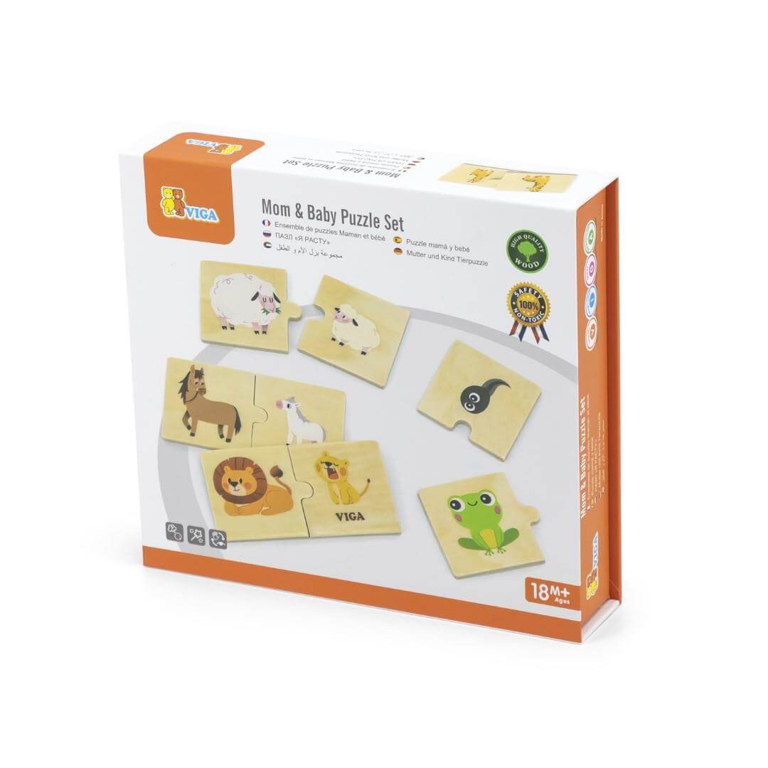Mom & Baby Puzzle Set