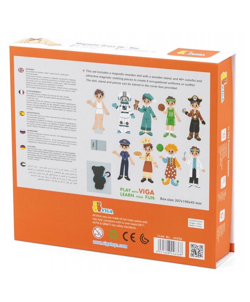 Magnetic Dress Up - Boy