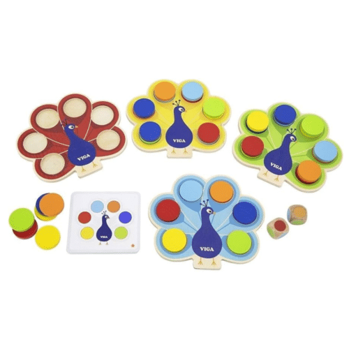 Peacock Colour Matching Game