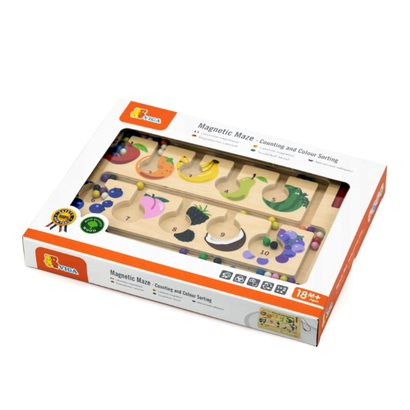 Magnetic Maze - Counting and Colour Sorting
