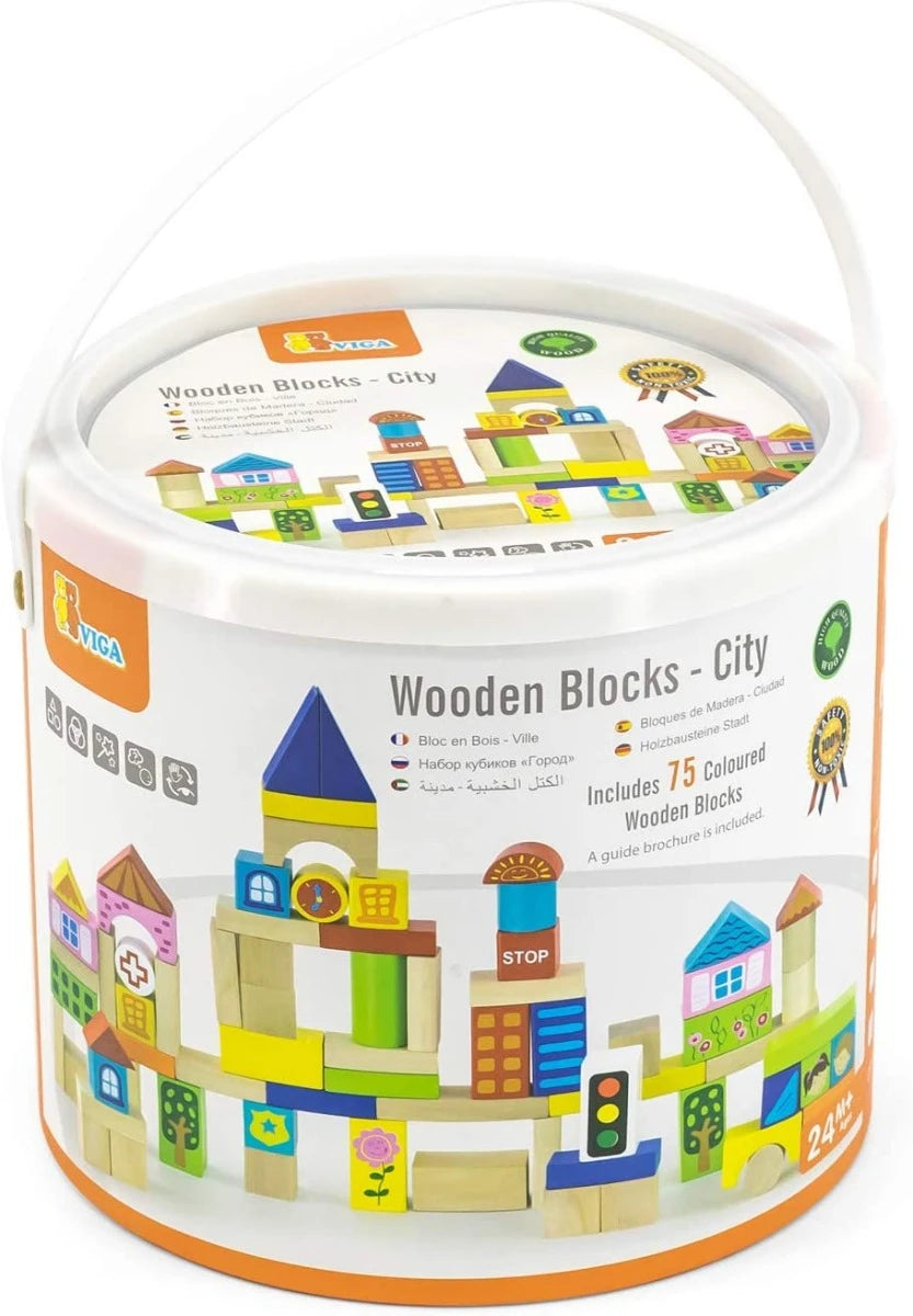 Wooden Blocks City