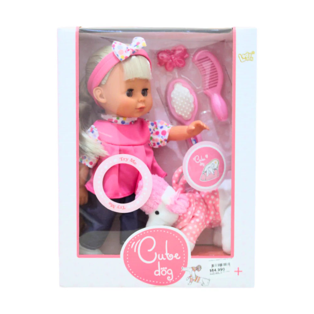 Cute Dog Doll Set