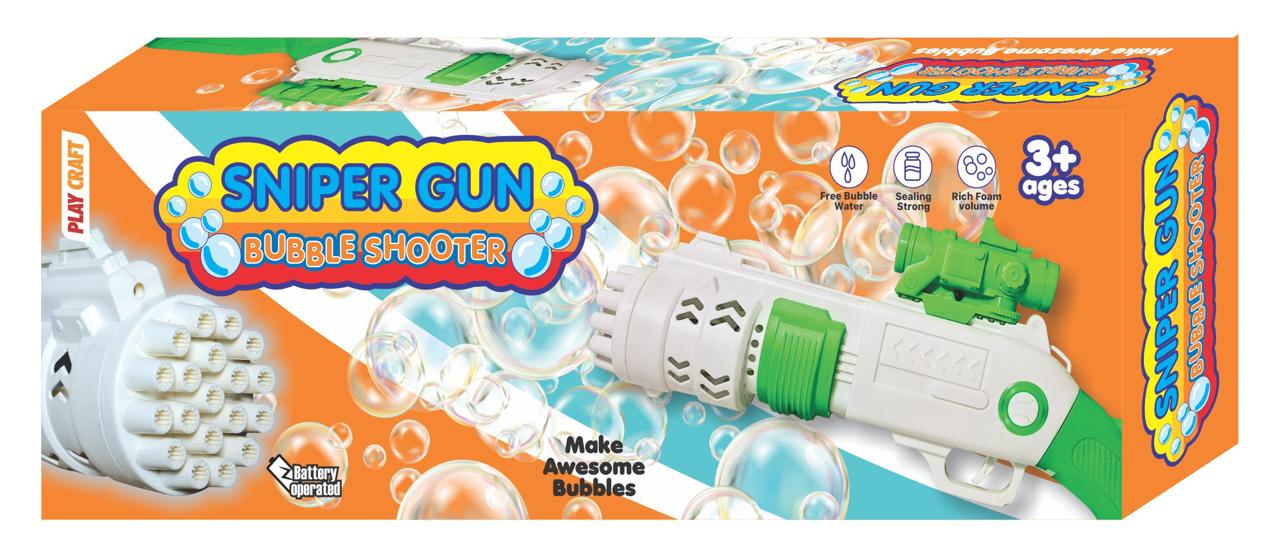 Sniper Gun Bubble Shooter
