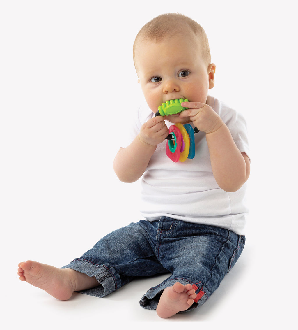 Textured Teething Rattle