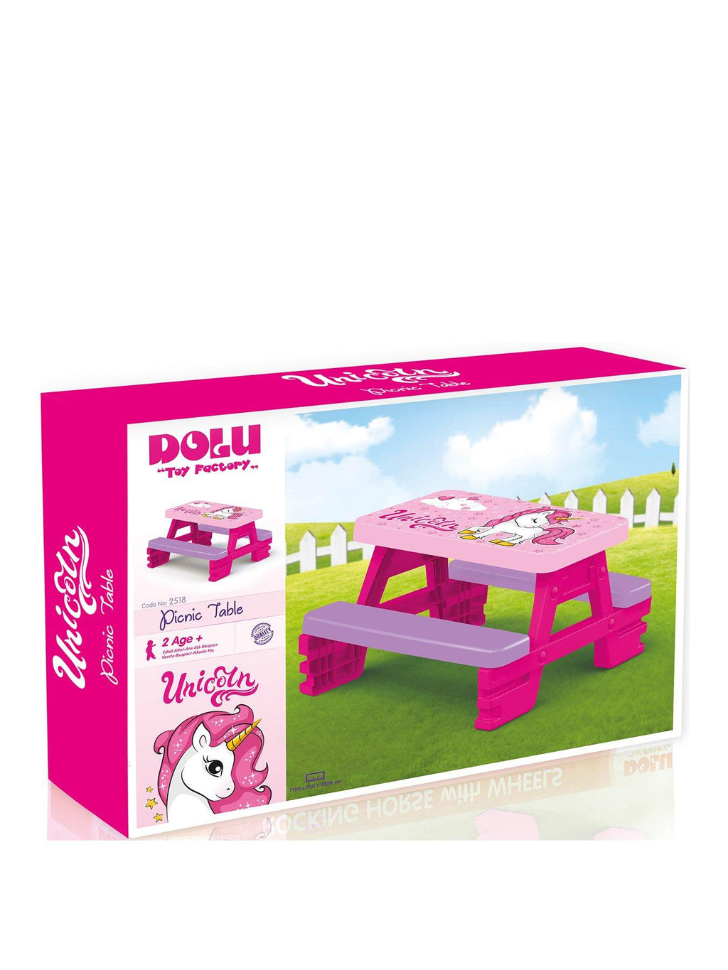 Unicorn Picnic Table