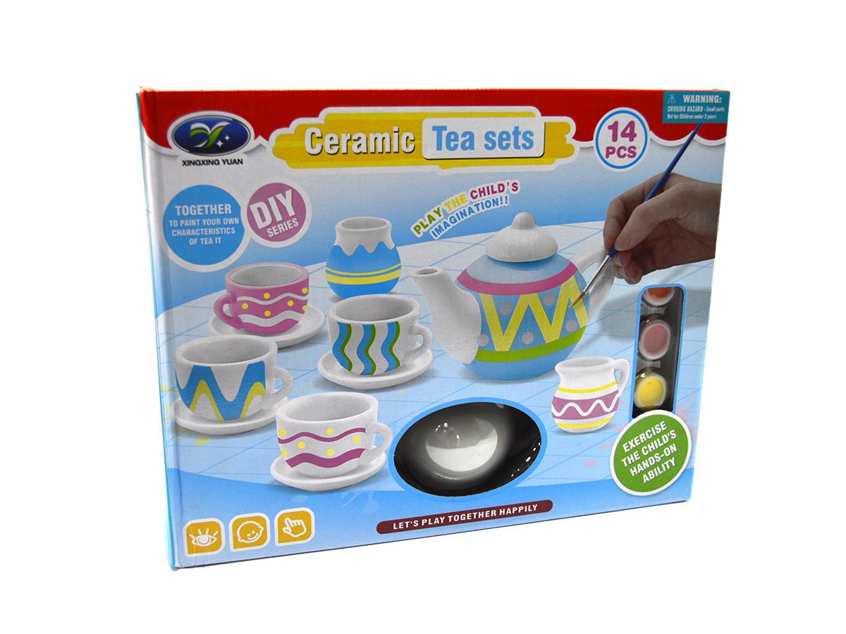 Painting Ceramic Tea Set