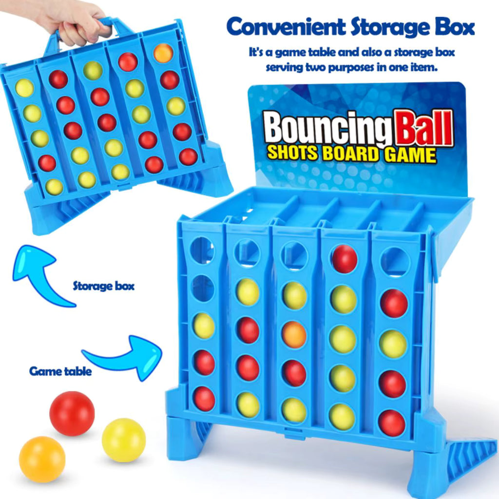 Bouncing Ball Shots Board Game