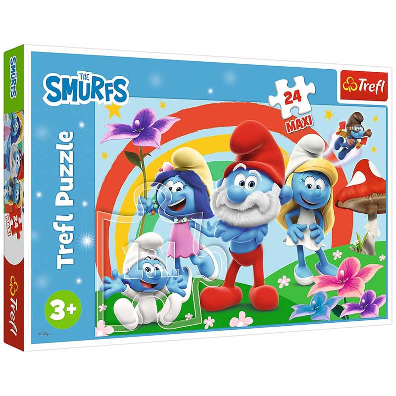 Trefl The Smurfs 24 Maxi Puzzle