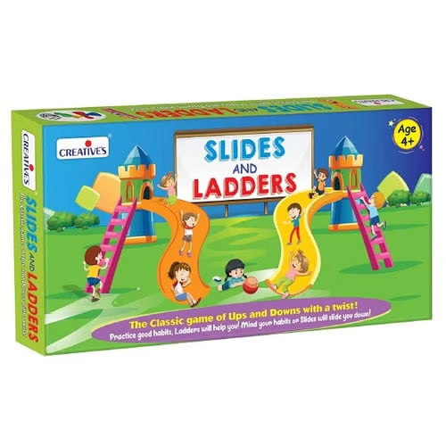 Slides and Ladders Board Game