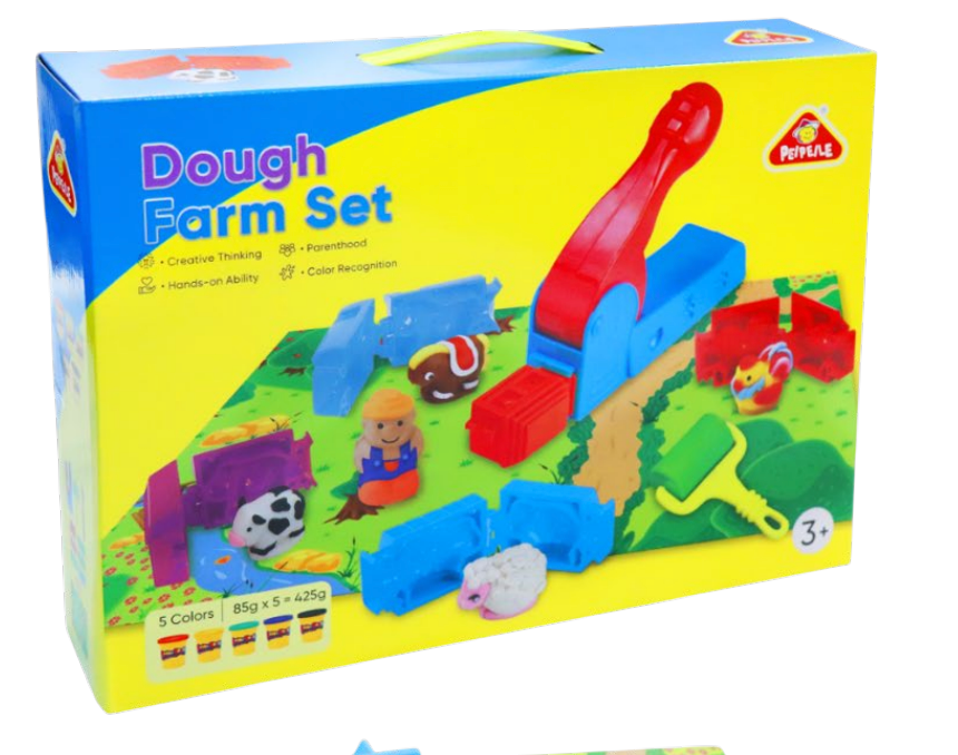 Peipele Dough Farm Set