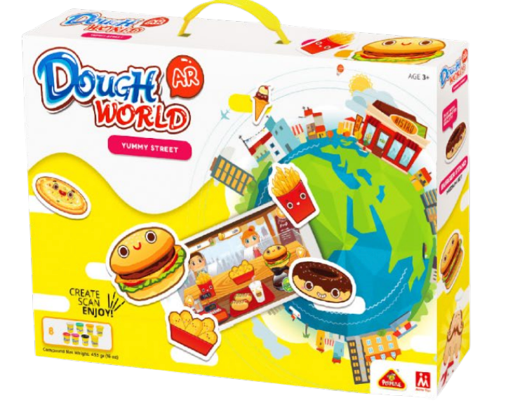 Peipeile Yummy Street  Play Dough Set (small size)