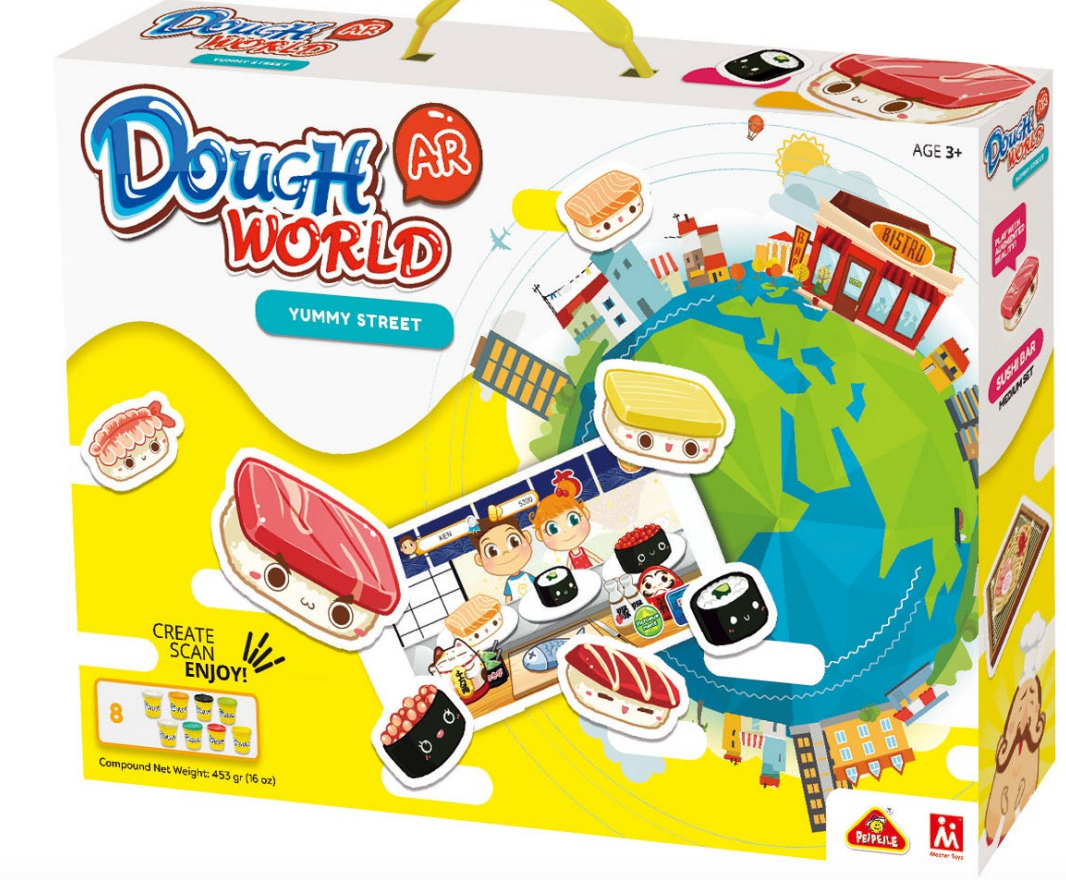 Peipeile Yummy Street  Play Dough Set ( small sizes )