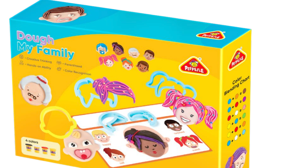 Peipeile Dough My Family Playset