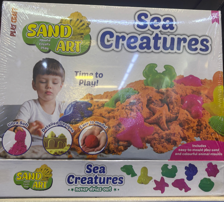 Sand Art Sea Creatures Play Set