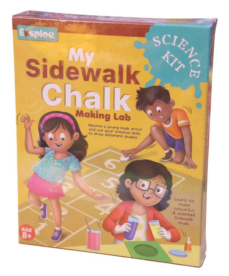 My Sidewalk Chalk Making Lab