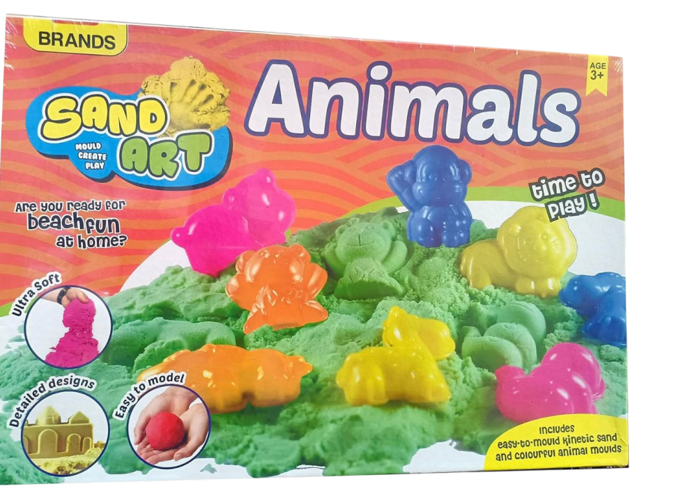 Sand Art Animals Shapes