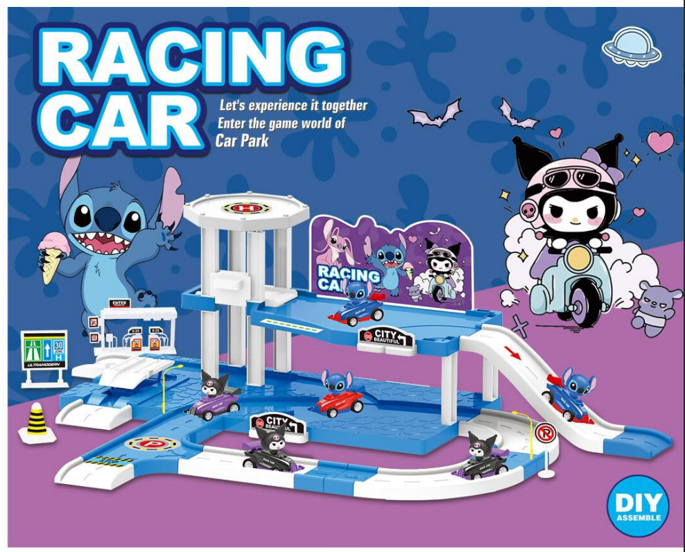 Stitch Racing Car Game