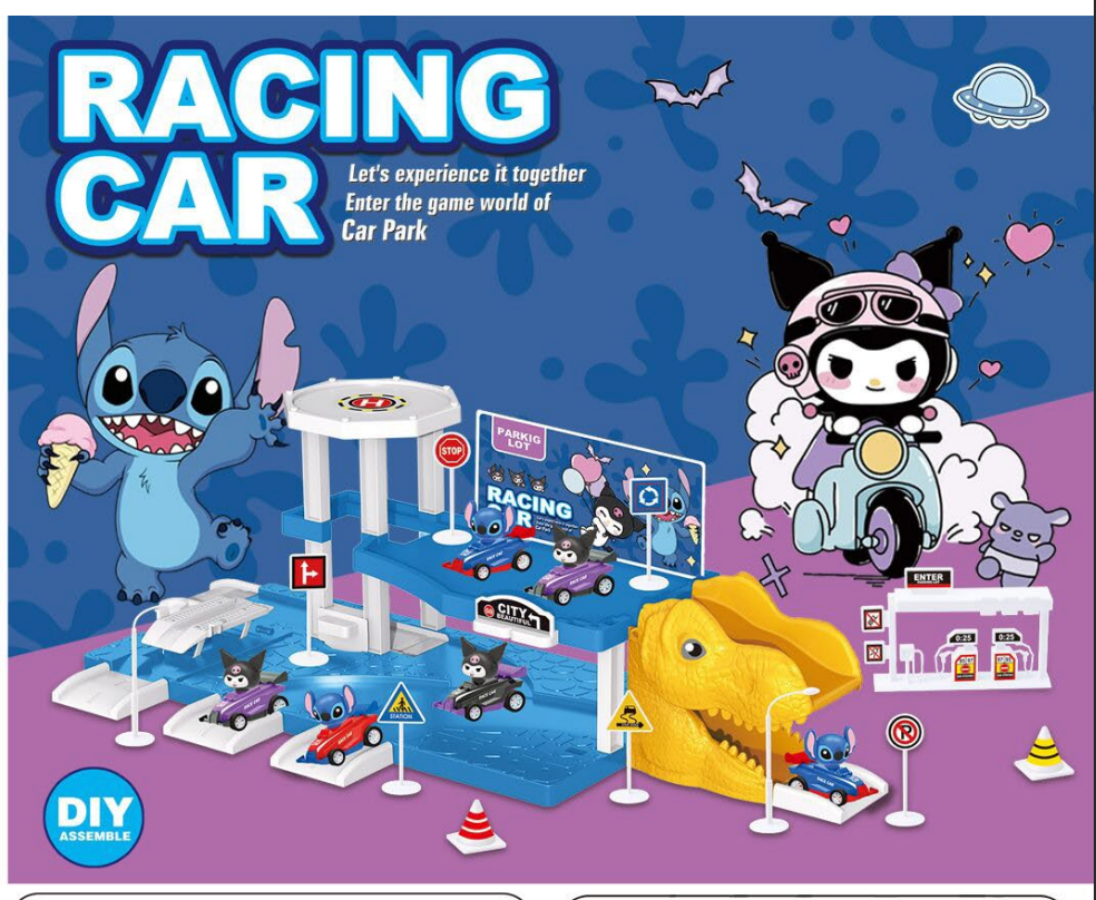 Stitch Racing Car Game
