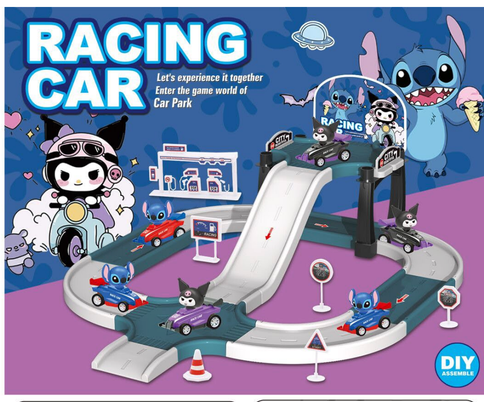 Stitch Racing Cars Game