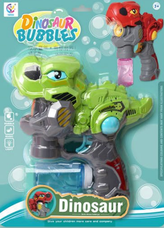 Dinosaur Bubble Gun