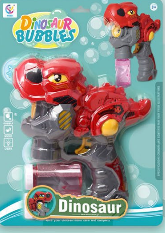 Dinosaur Bubble Gun