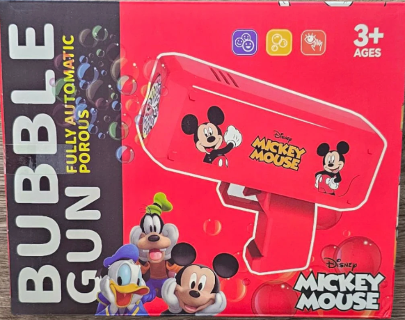 Mickey Mouse Bubble Gun