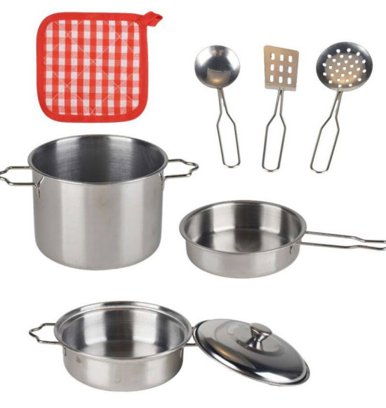 Barbie Cookware Kitchen Set